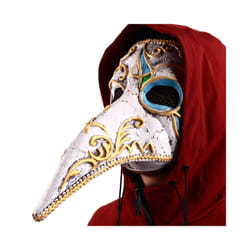 Halloween Plague Doctor Bird Mask Long Nose Beak Cosplay Steampunk Scary - b