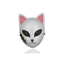Demon Slayer Cosplay Mask Anime Kimetsu No Yaiba Kamado Tanjirou Makomo - Sabito