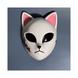 Demon Slayer Cosplay Mask Anime Kimetsu No Yaiba Kamado Tanjirou Makomo - Sabito