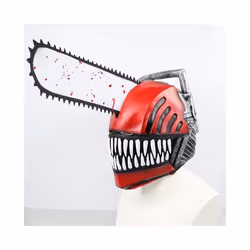 Chainsaw Mask Rave Cosplay Anime Disguise Helmet Horror Electric Saw Full - Chainsaw mask B