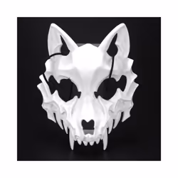 Halloween Skull Party Mask Anime Dragon God Skeleton Half Face Masks Bone - 5