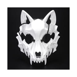 Halloween Skull Party Mask Anime Dragon God Skeleton Half Face Masks Bone - 5