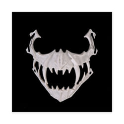 Halloween Skull Party Mask Anime Dragon God Skeleton Half Face Masks Bone - 11