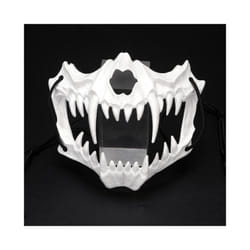 Halloween Skull Party Mask Anime Dragon God Skeleton Half Face Masks Bone - 3
