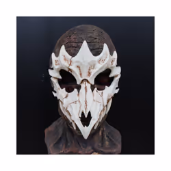Halloween Skull Party Mask Anime Dragon God Skeleton Half Face Masks Bone - 10