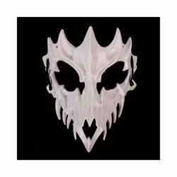 Halloween Skull Party Mask Anime Dragon God Skeleton Half Face Masks Bone - 9