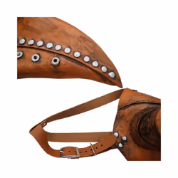 Halloween Plague Doctor Bird Mask Long Nose Beak Cosplay Steampunk Scary - B