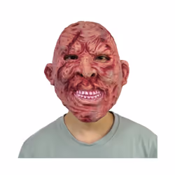 Freddy Krueger Scary Full Head Mask Horror Zombie Disguise Halloween Props - x14098a