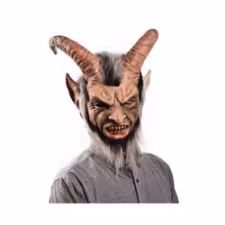 Lucifer Face Mask Devil Cosplay Masks Anime Mascarillas Halloween Demon - Lucifer mask 2