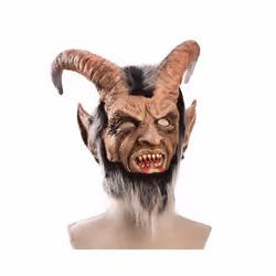 Lucifer Face Mask Devil Cosplay Masks Anime Mascarillas Halloween Demon - Lucifer mask 2