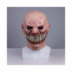 Creepy Stalker Men Mask Big Teeth Smile Face Masques Anime Cosplay Mascarillas - Stalker Men