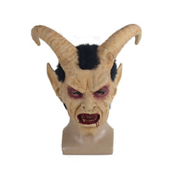 Scary Lucifer Latex Demon Mask Halloween Party Cosplay Costume Props - Lucifer mask