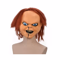 Halloween Chucky Mask Masques Ghost Chucky Masks Horror Face Latex Mascarilla - Chucky mask