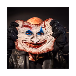 Scary Walking Dead Zombie Head Mask Latex Creepy Halloween Costume Party - As Show