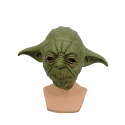 Star Wars Master Yoda Cosplay Mask Costume Latex Helmet Halloween Party - 1