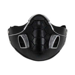 Resin Cosplay Mask for Valorants Game Controller Viper Face Mask Halloween - black