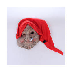 Halloween Latex Masks Cosplay Smoking Old Women Grandma Mask Costumes - Smoking mask