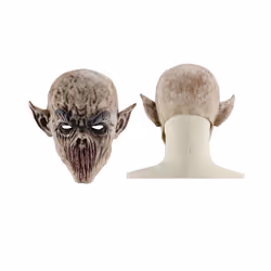 Vampire Mask Scary Scary Zombie Monster Halloween Costume Cosplay Party - Olive