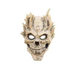 Horror Halloween Skeleton Mask Skull Warrior Mask Death Skull Skull Horror - A