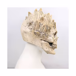 Horror Halloween Skeleton Mask Skull Warrior Mask Death Skull Skull Horror - A