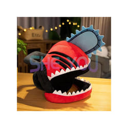 Anime Chainsaw Man Denji Pochita Cosplay Headgear Helmet Mask Plush Doll - Helmet
