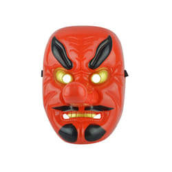 Demon Slayer Kimetsu No Yaiba Urokodaki Sakonji Cosplay Hannya Tengu Mask - Red