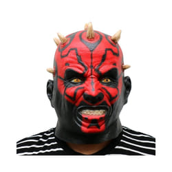 Movie Character Darth Maul Mask Halloween Party Costume Cosplay Anime - A