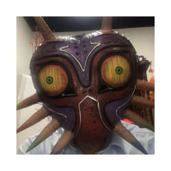 Majora's Mask Legend of Zelda Scary Realistic Face Mask Halloween Cosplay - style B not glow