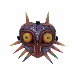 Majora's Mask Legend of Zelda Scary Realistic Face Mask Halloween Cosplay - style B not glow