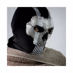Ghost mask V2 - Operador MW2 airsoft COD Cosplay Airsoft Tactical Skull - A