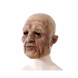 Fun Mask Old man super soft latex mask Old man adult Cosplay mask Halloween - 507