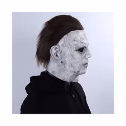 Halloween Michael Myers Killer Mask Cosplay Horror Bloody Latex Masks - 111 myers mask