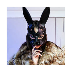 Sex Adult Products SM Sex Toy BDSM Mask Sexy Rabbit Restraint Hood Mask - Masks 1