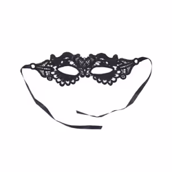 Women Hollow Lace Masquerade Face Mask Sexy Cosplay Prom Party Props Costume - White