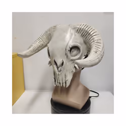 Scary Animal Horn Mask Cow Head Skull Mask Halloween Horror Carnival Fancy - mask