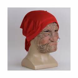 Funny Smoking Granny Old Nana Latex Mask Lady Grandma With Wrinkled Face - Old Nana mask