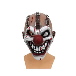 Halloween Creepy Mask Horror Fancy Dress Party Latex Scary Clown Mask - a