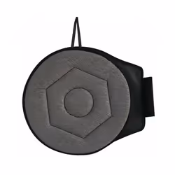 360 Degree Rotating Car Chair Seat Cushion Swivel Cushion Mobility Aid - Gray