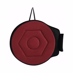 360 Degree Rotating Car Chair Seat Cushion Swivel Cushion Mobility Aid - Red
