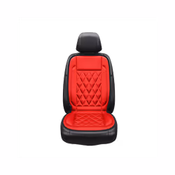 New Auto Electric Heated Pad 12V Heated Car Seat Cushion Winter Car Seat - 1 glamour red