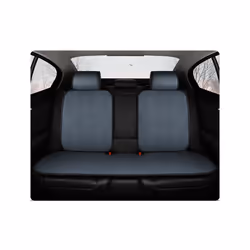 Car Front Rear Auto Seat Protector Car Chair Protector Pad Linen Fabric - 1 Rear seat