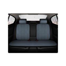 Car Front Rear Auto Seat Protector Car Chair Protector Pad Linen Fabric - 1 Rear seat