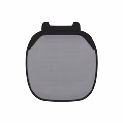 Car Front Rear Auto Seat Protector Car Chair Protector Pad Linen Fabric - 1 Bottom seat