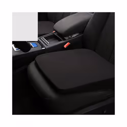 1Pcs Car Heightening Cushion Seat Cushion Main Driver Single Seat Thickening - black