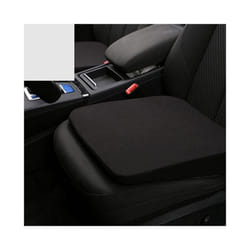 1Pcs Car Heightening Cushion Seat Cushion Main Driver Single Seat Thickening - black