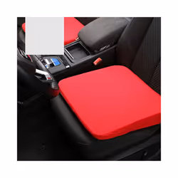 1Pcs Car Heightening Cushion Seat Cushion Main Driver Single Seat Thickening - Red