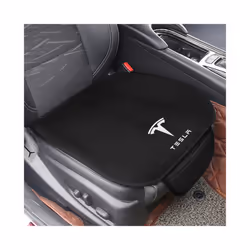 Car Seat Cover Cushion Protection Polyester Fabric Protective Pad Auto - For Tesla with Logo