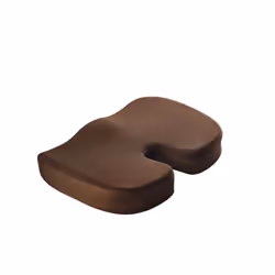 Travel Breathable Chair Seat Cushion Coccyx Orthopedic Memory Foam U - 45cmx35cmx7cm, coffee mesh