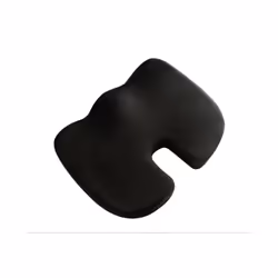 Travel Breathable Chair Seat Cushion Coccyx Orthopedic Memory Foam U - 45cmx35cmx7cm, black mesh