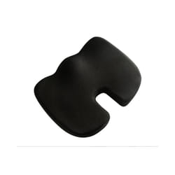 Travel Breathable  Chair Seat Cushion Coccyx Orthopedic Memory Foam U - 45cmx35cmx7cm, black mesh